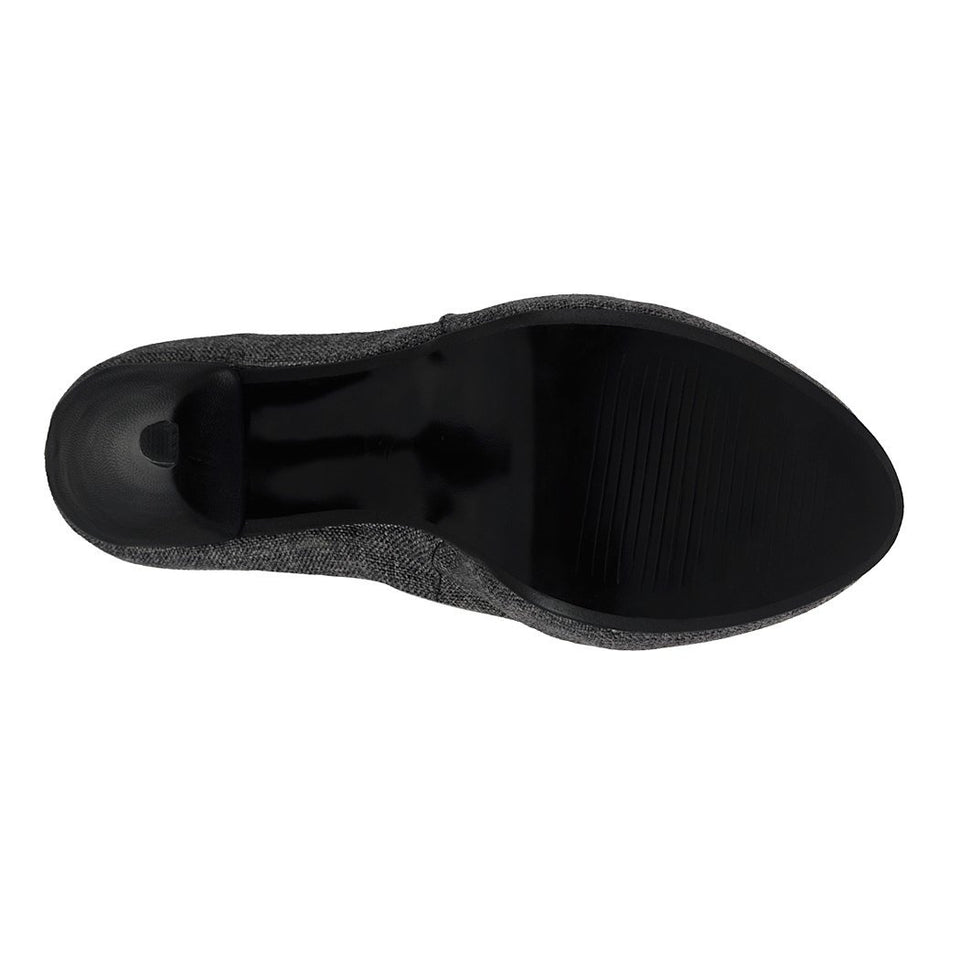 STYLO Tacones 185 Textil Gris