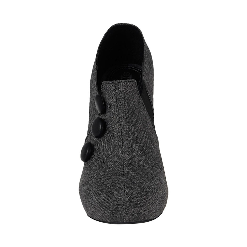 STYLO Tacones 185 Textil Gris