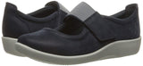 Clarks 261249874035 Merceditas para Mujer, Navy, 6