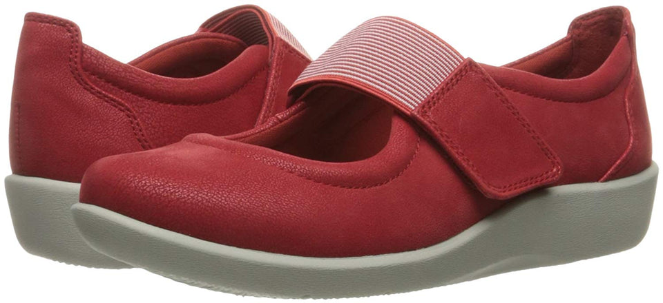 Clarks 261249874035 Merceditas para Mujer, Navy, 6