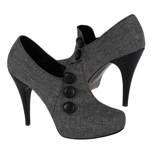STYLO Tacones 185 Textil Gris