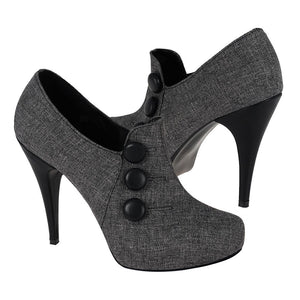 STYLO Tacones 185 Textil Gris