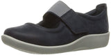 Clarks 261249874035 Merceditas para Mujer, Navy, 6