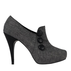 STYLO Tacones 185 Textil Gris