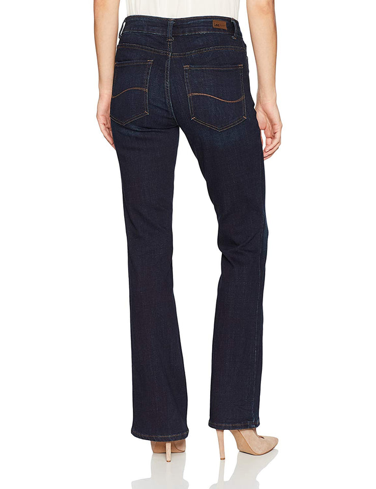 Lee Women's Modern Series Curvy Bootcut Jean with Hidden Pocket