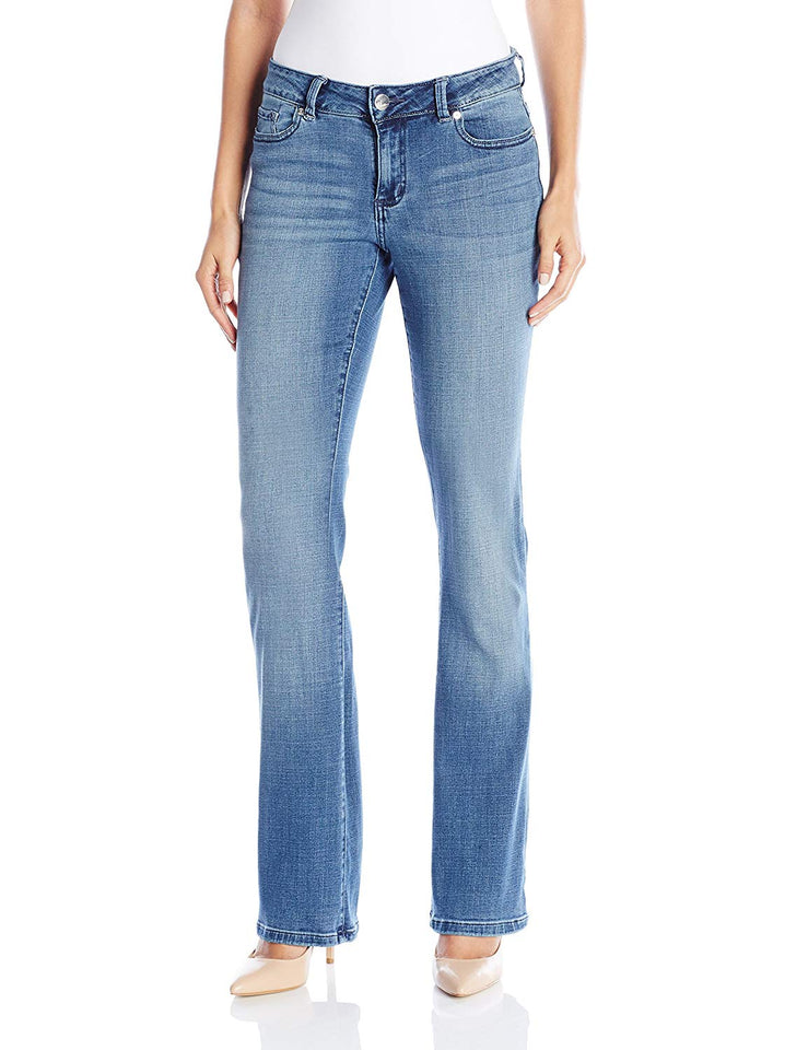 Lee Women's Modern Series Curvy Bootcut Jean with Hidden Pocket