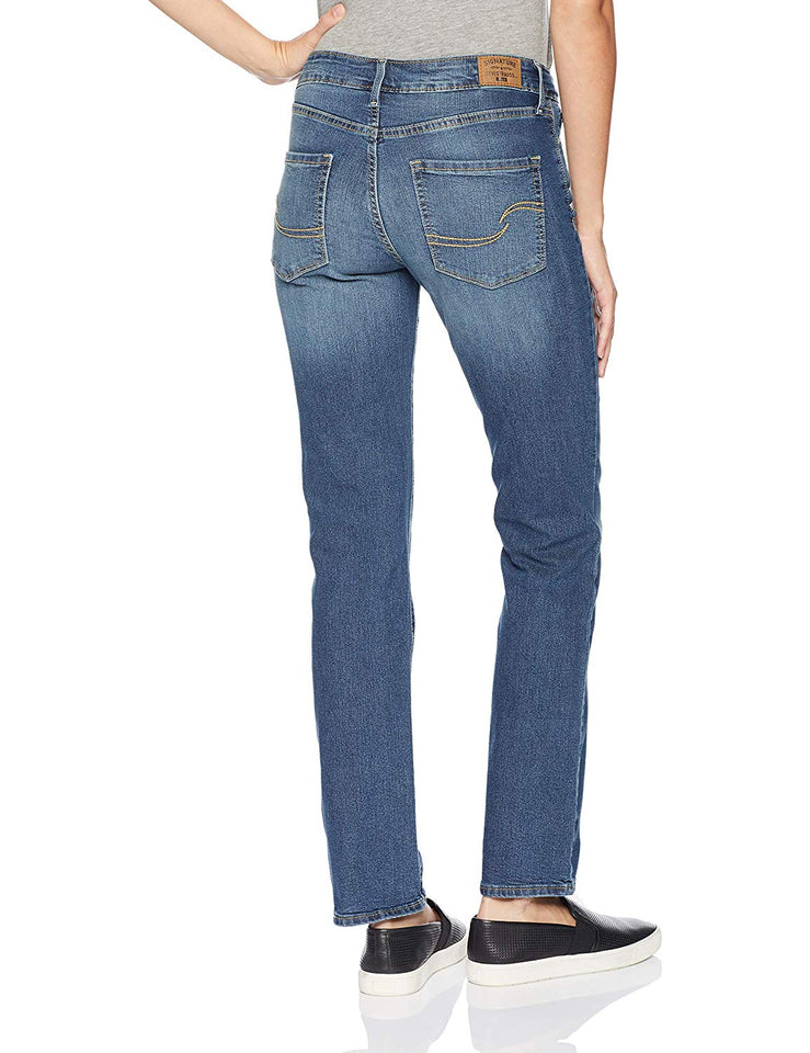 Signature by Levi Strauss & Co. Gold Label Jean Recto para Mujer