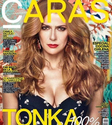 Tonka Tomicic en Portada de “CARAS”